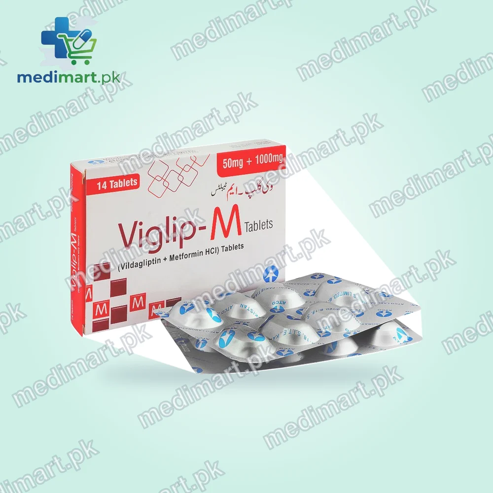 Viglip-M 50mg/1000mg tablet Viglip-M 50mg/1000mg tablet