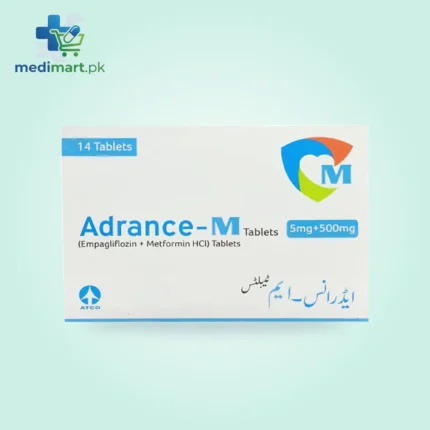 Adrance-M 5 mg / 500 mg Tablets