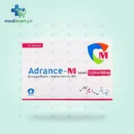 Adrance-M 5 mg / 850 mg Tablets