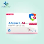 Adrance-M 12.5 mg / 850 mg Tablets