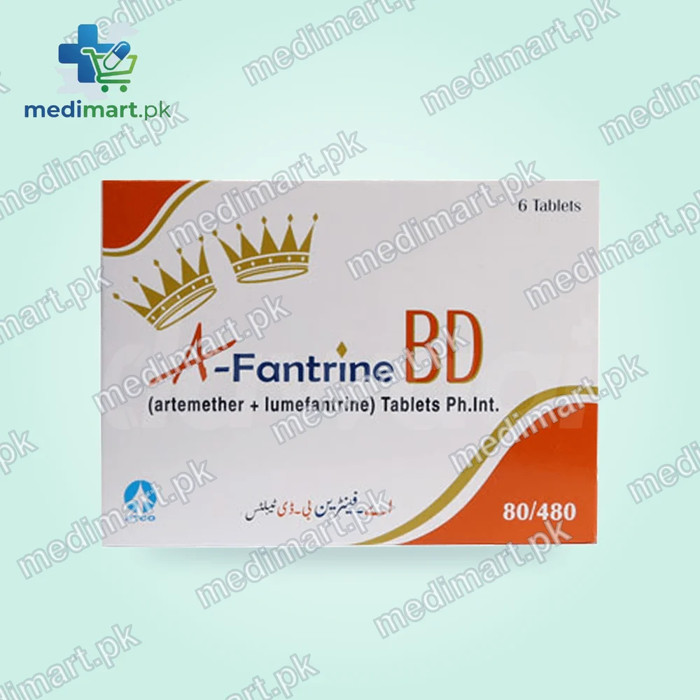 A-Fantrine BD 80mg/480mg Tablet A-Fantrine BD 80mg/480mg Tablet