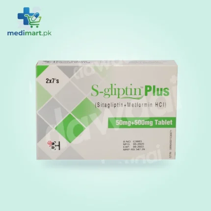 S-Gliptin Plus 50mg/500 mg Tablet