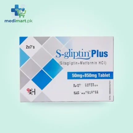 S-Gliptin Plus 50mg + 850mg Tablet