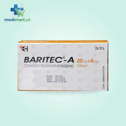 Baritec-A 20 mg / 5 mg Tablets