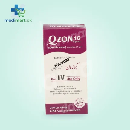 Qzon 500mg injection iv