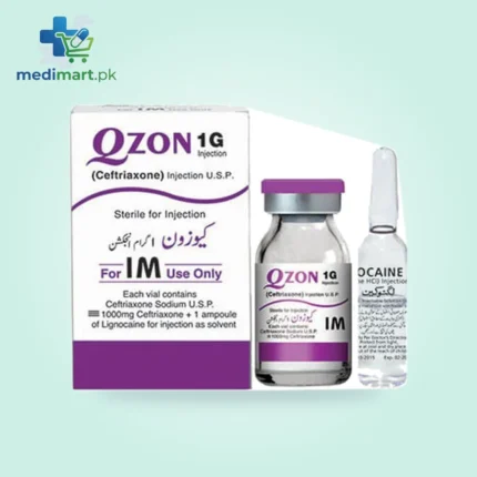 Qzon 500mg injection im