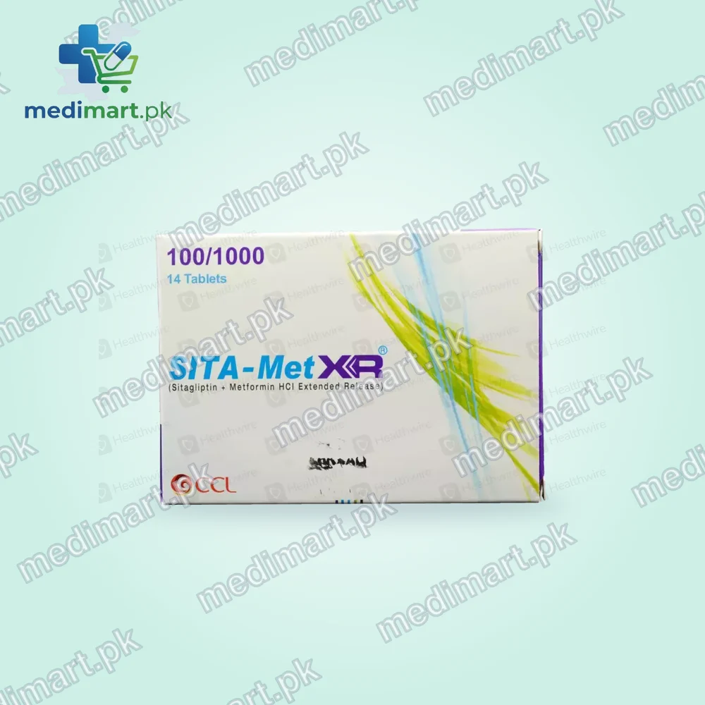 Sita-Met XR 100mg/1000mg Tablet