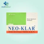 Neo-Klar 500mg Tablet