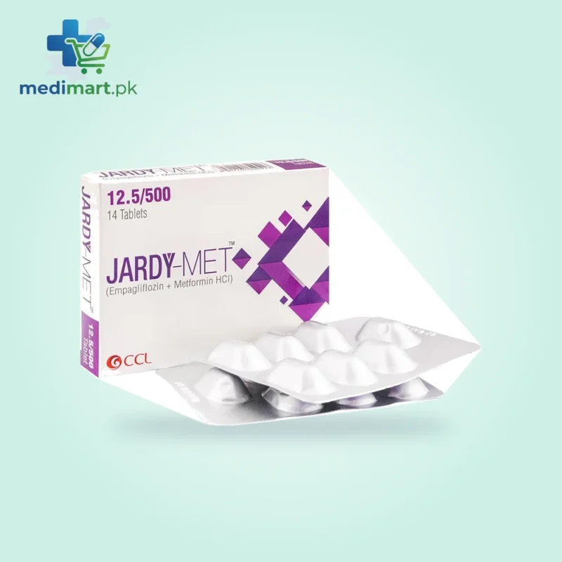 Jardy-Met 12.5 mg / 500 mg Tablets
