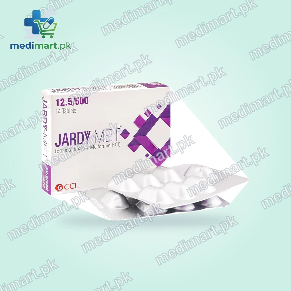 Jardy-Met 12.5 mg / 500 mg Tablets