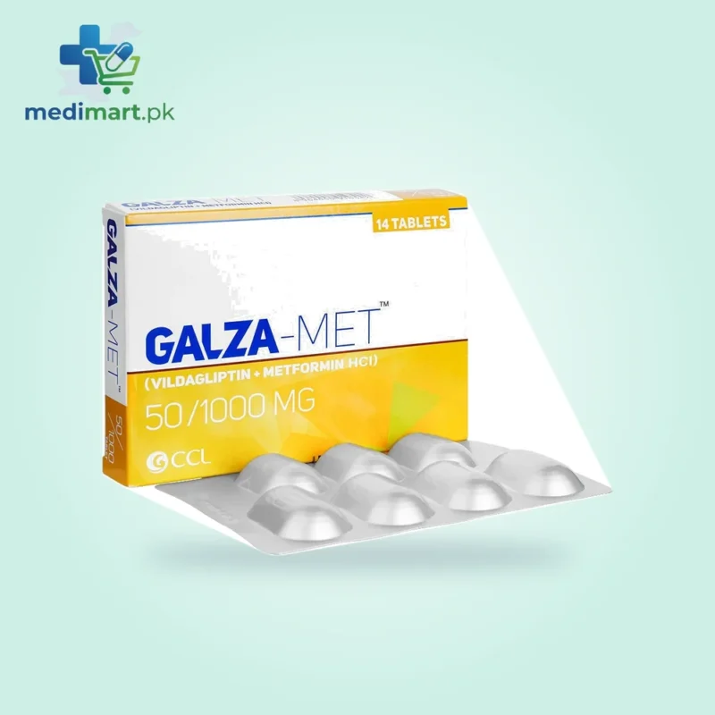 Galza-Met 50mg/1000mg Tablet