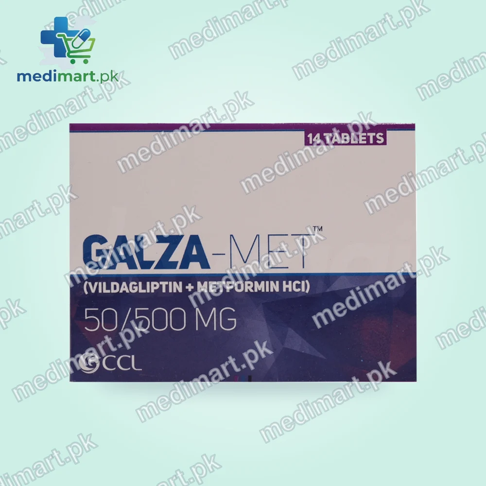 Galza-Met 50mg/500mg Tablet Galza-Met 50mg/500mg Tablet
