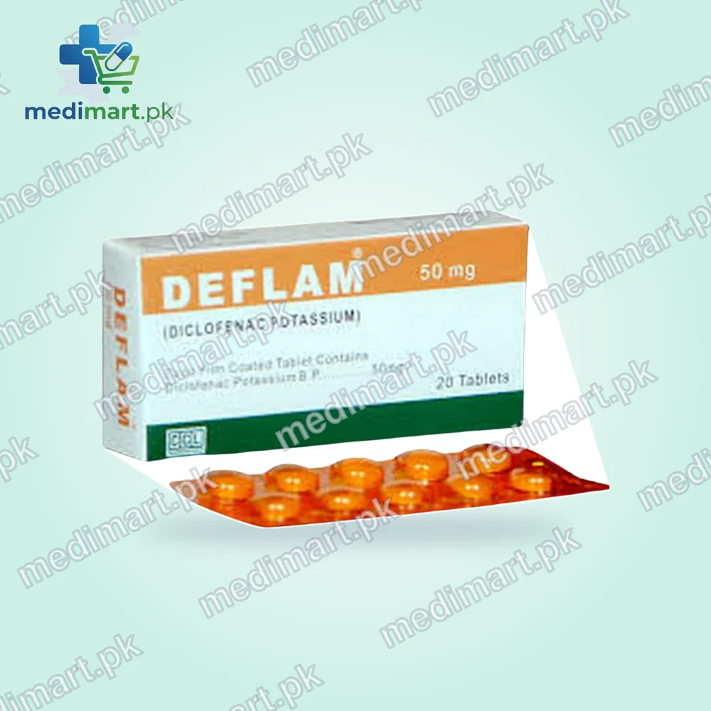 Deflam 50mg Tablet Deflam 50mg Tablet