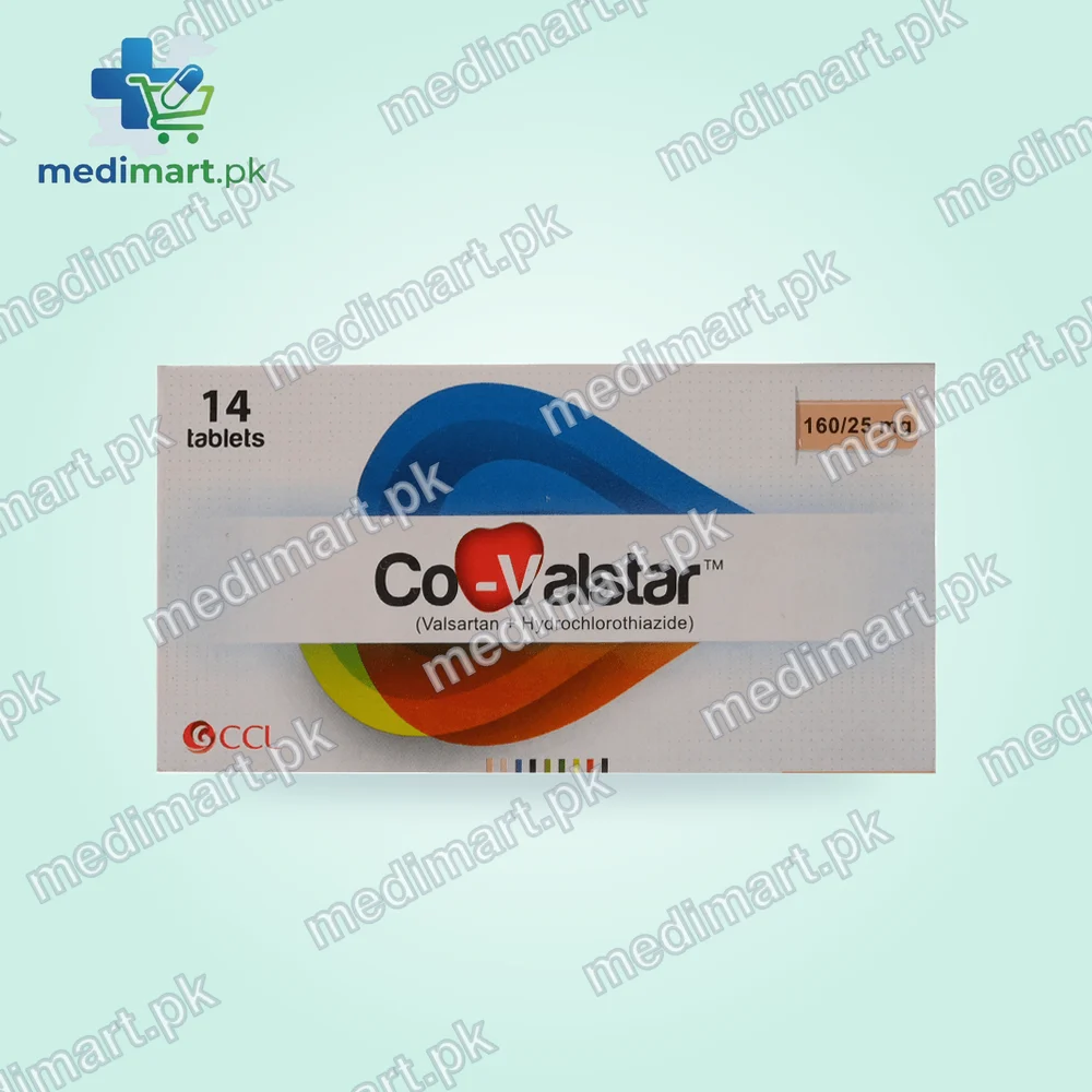 Co-Valstar 160mg/25mg Tablet Co-Valstar 160mg/25mg Tablet