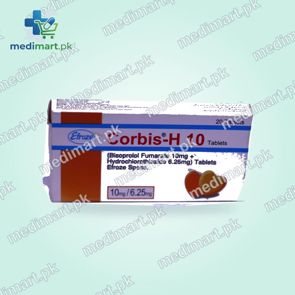 Corbis-H 10 mg / 6.25 mg Tablet