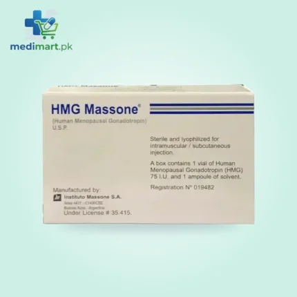 HMG MASSONE ( Gonadotrophin ) 75iu INJECTION Injection