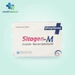 Sitagen-M 50mg/850mg Tablet