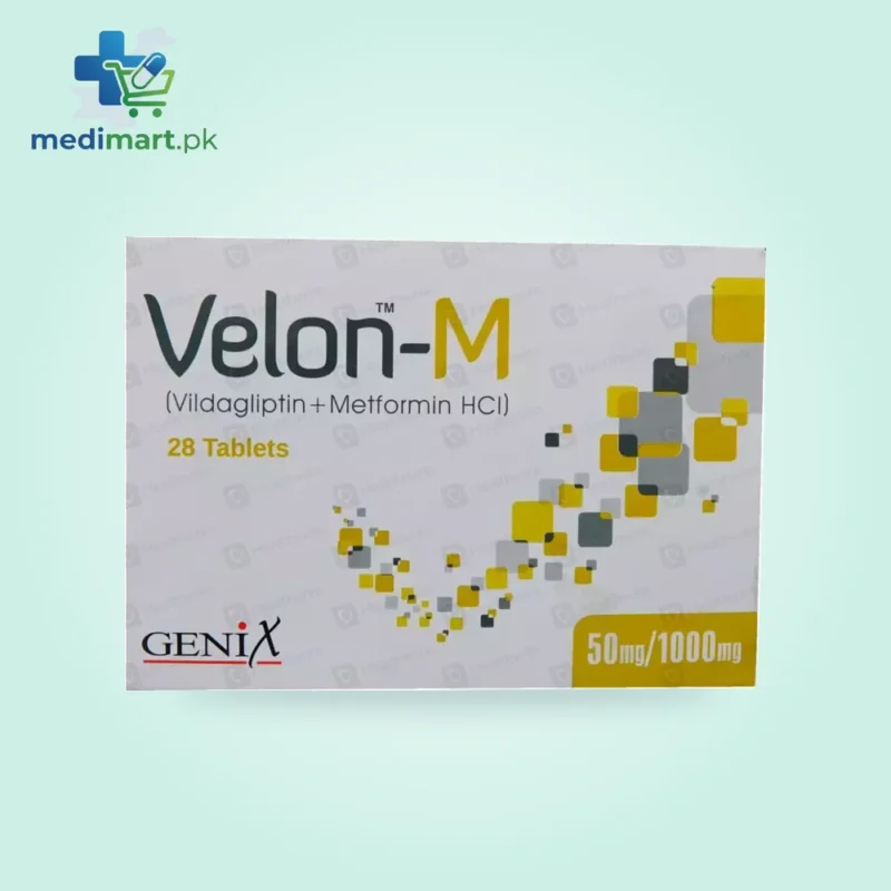 Velon-M 50mg/1000mg Tablet