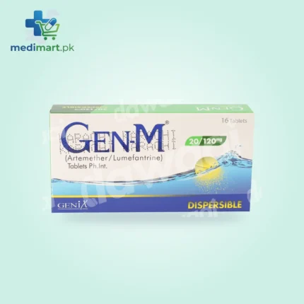 Gen-M 20mg/120mg Tablet Dispersible
