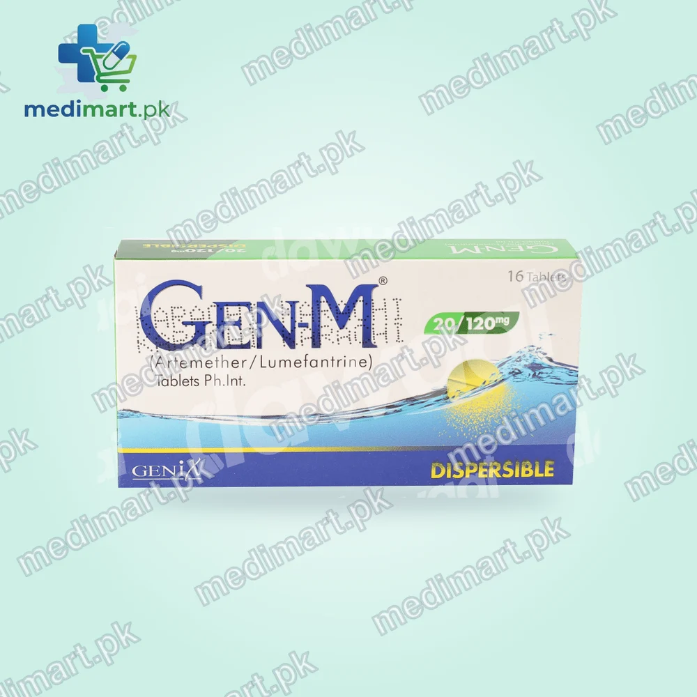 Gen-M 20mg/120mg Tablet Dispersible
