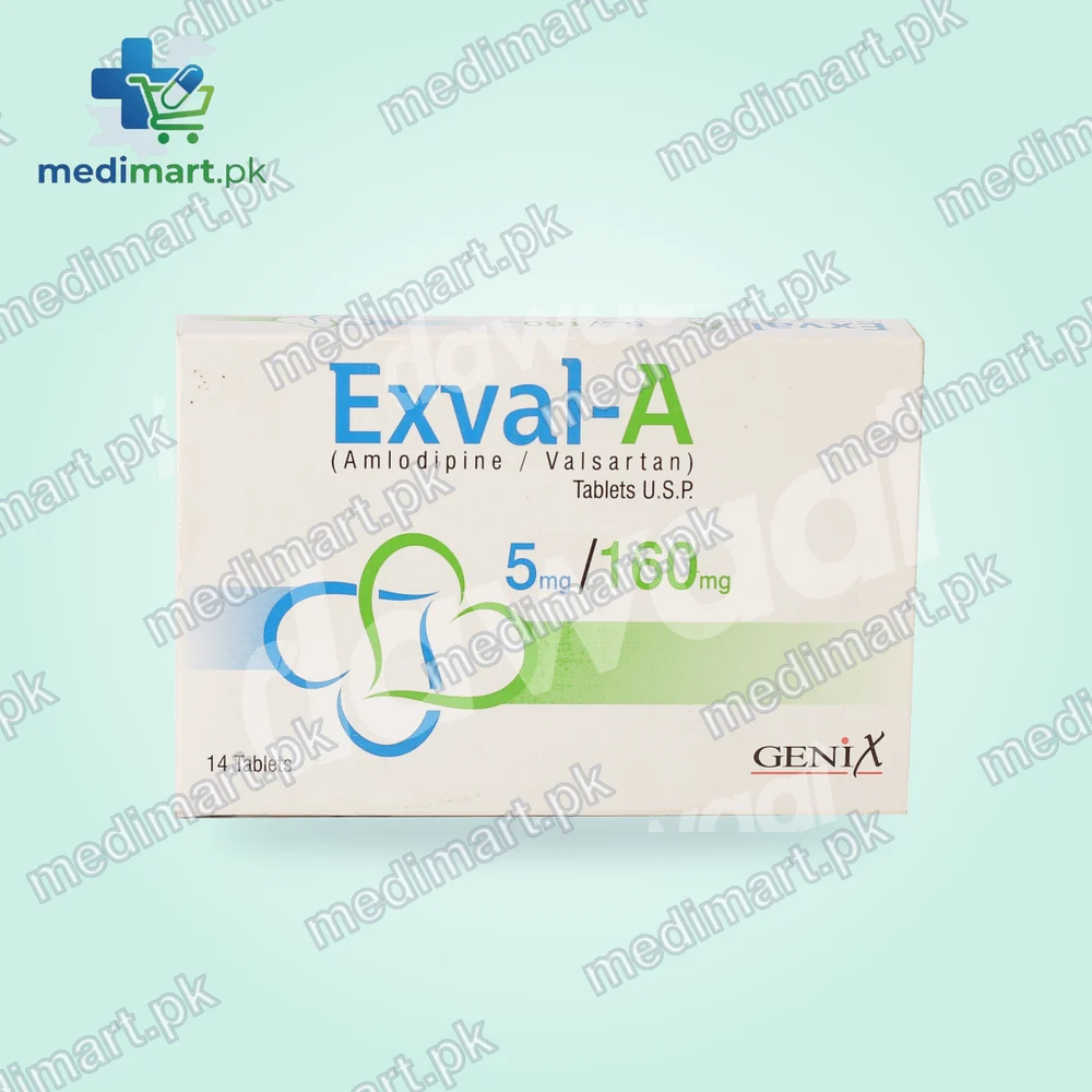 Exval-A 5mg/160mg Tablet Exval-A 5mg/160mg Tablet