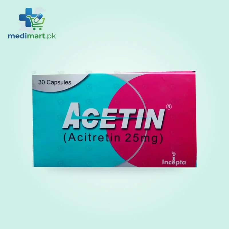 Acetin 25mg capsule