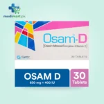 Osam-D 830 mg / 400 iu Tablet