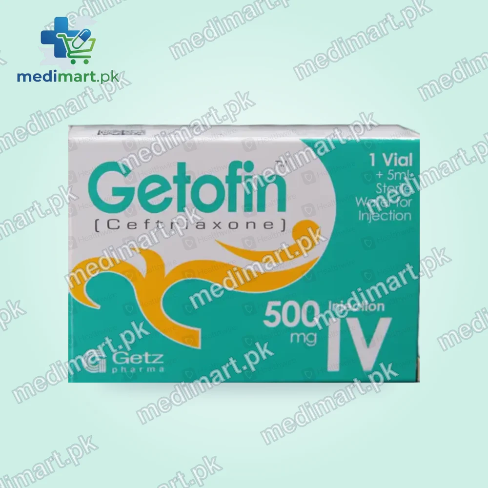 Getofin 500 mg Injection