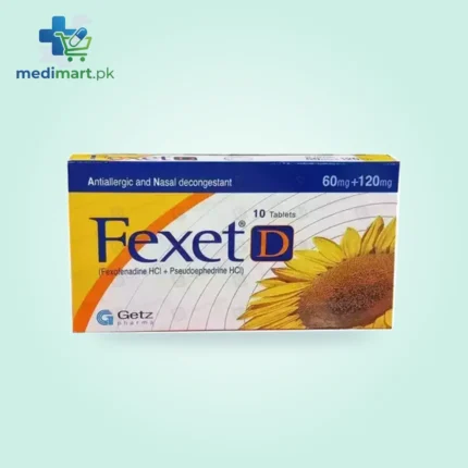 Fexet-D 60 mg/ 120 mg Tablet