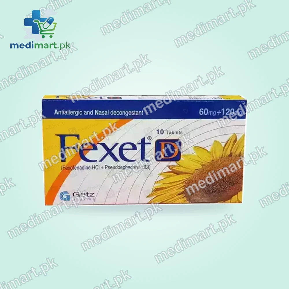 Fexet-D 60 mg/ 120 mg Tablet