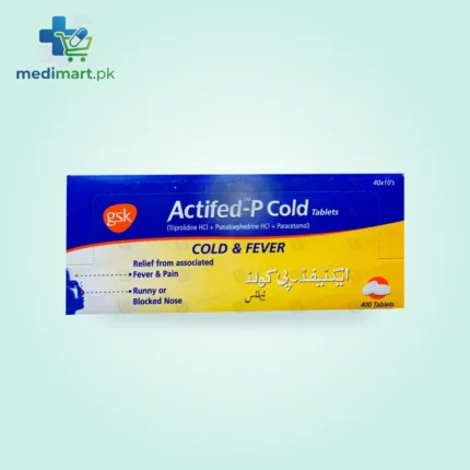 Actifed-P Cold Tablet Cold