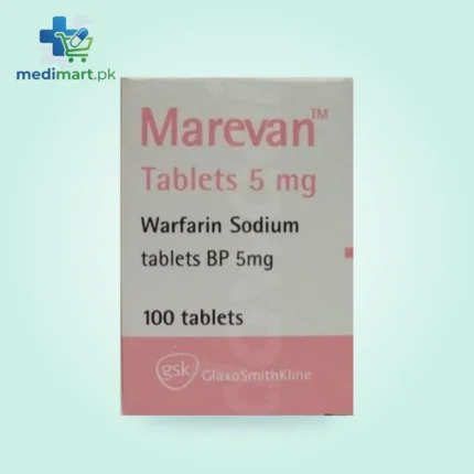 Marevan ( Warfarin ) 5 mg Tablet