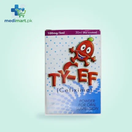 Tycef 100mg/5ml Suspension