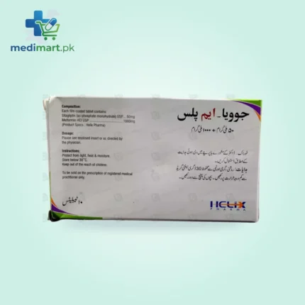 Juvia-M Plus 50mg/1000mg Tablet