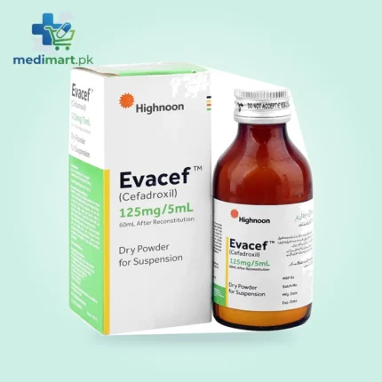 Evacef 125mg|5ml suspension
