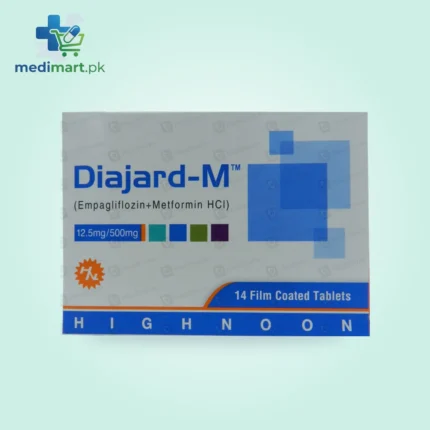 Diajard-M 5 mg / 500 mg tablets