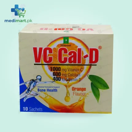 VC-Cal D Orange Supplements 1 x 10s Sachets Pack Powder
