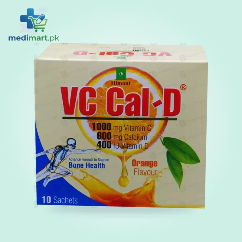 VC-Cal D Orange Supplements 1 x 10s Sachets Pack Powder