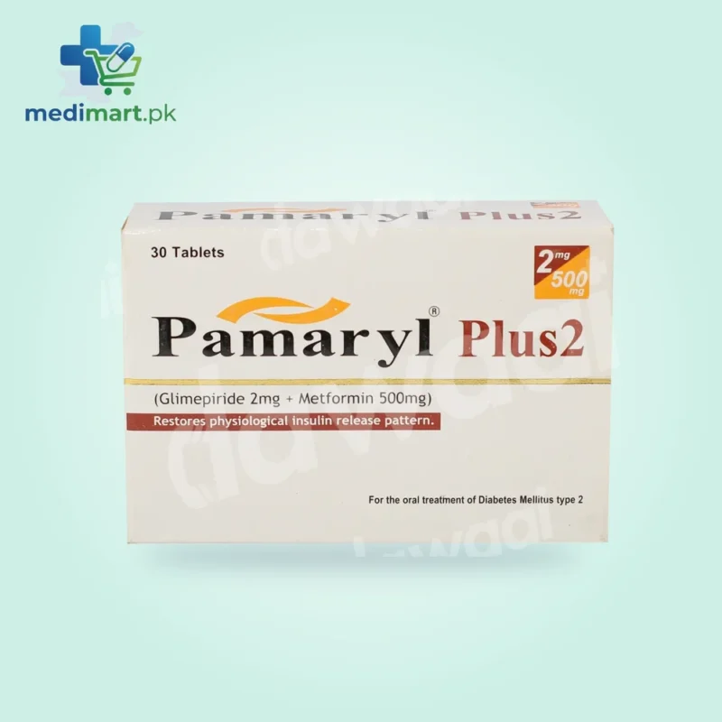 Pamaryl Plus 1mg/500mg Tablet