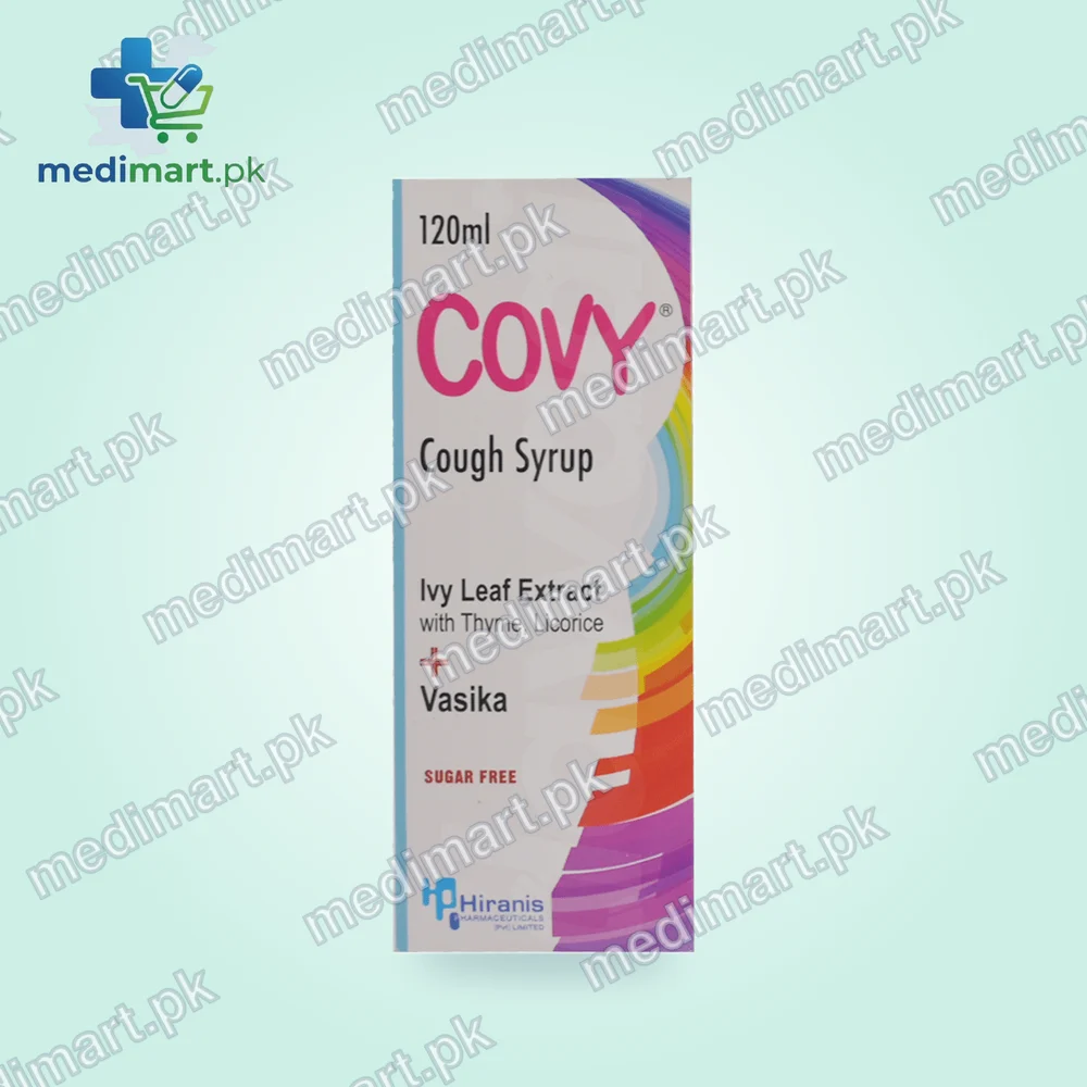 Covy 35 mg / 20 mg / 20 mg / 10 mg Syrup