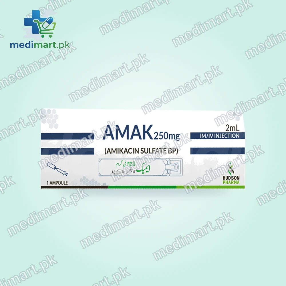 Amak 250 mg/ 2 ml Injection Amak 250 mg/ 2 ml Injection
