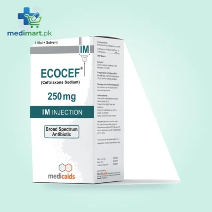 Ecocef 250mg Injection