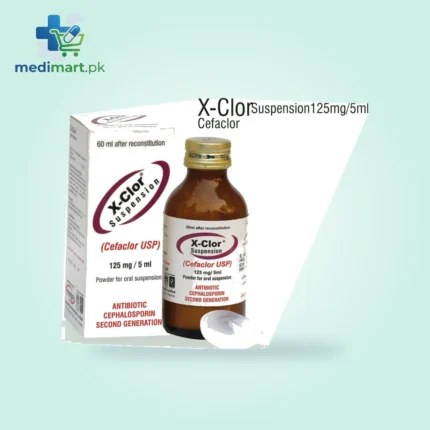 X-clor 125mg|5ml Suspension