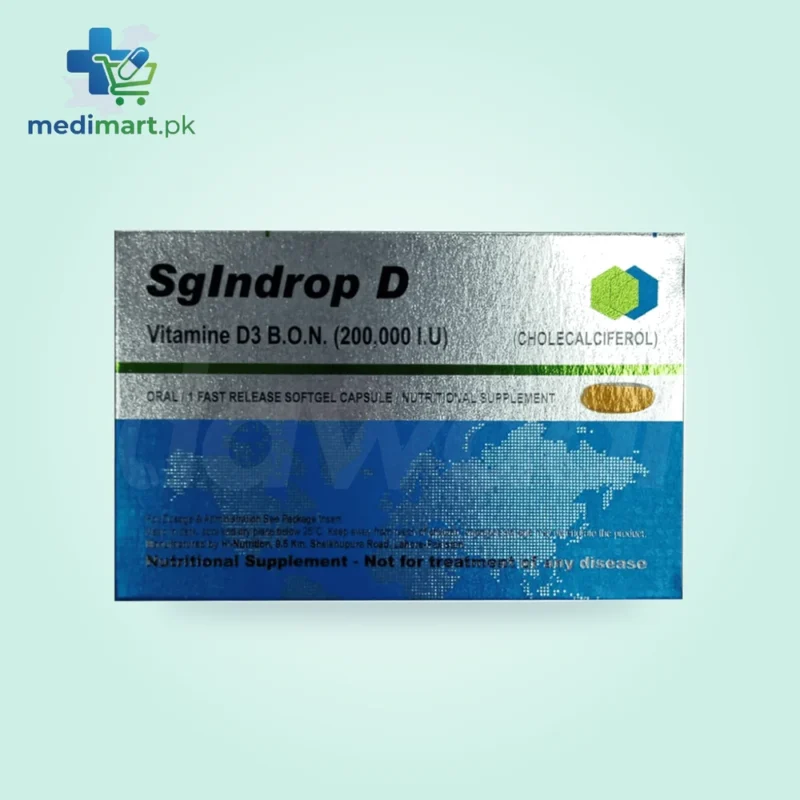 SgIndrop D Soft Gels (200000 IU) Capsule