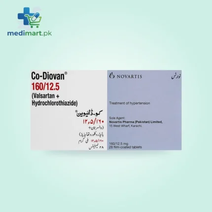 Co-Diovan 160mg/12.5mg Tablet