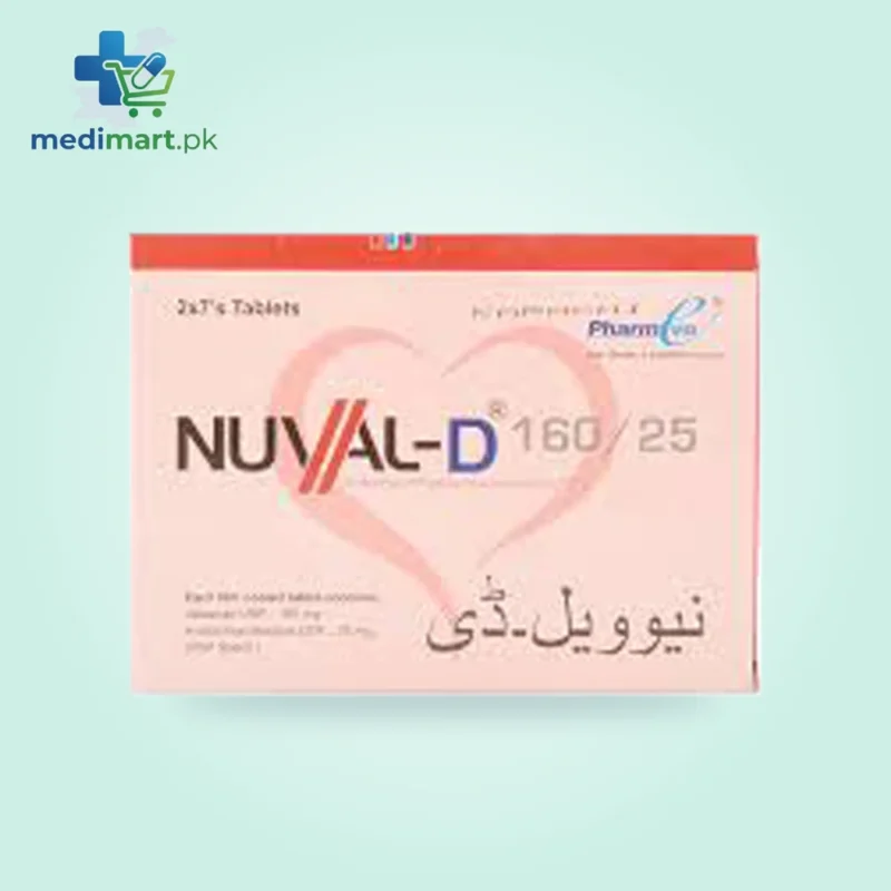 Nuval-D 160mg/25mg Tablet