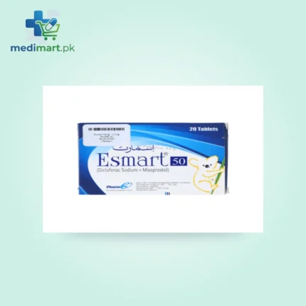 Esmart 50mg / 0.2mg Tablet