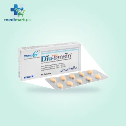 Diu-Tansin 50mg/12.5mg Tablet