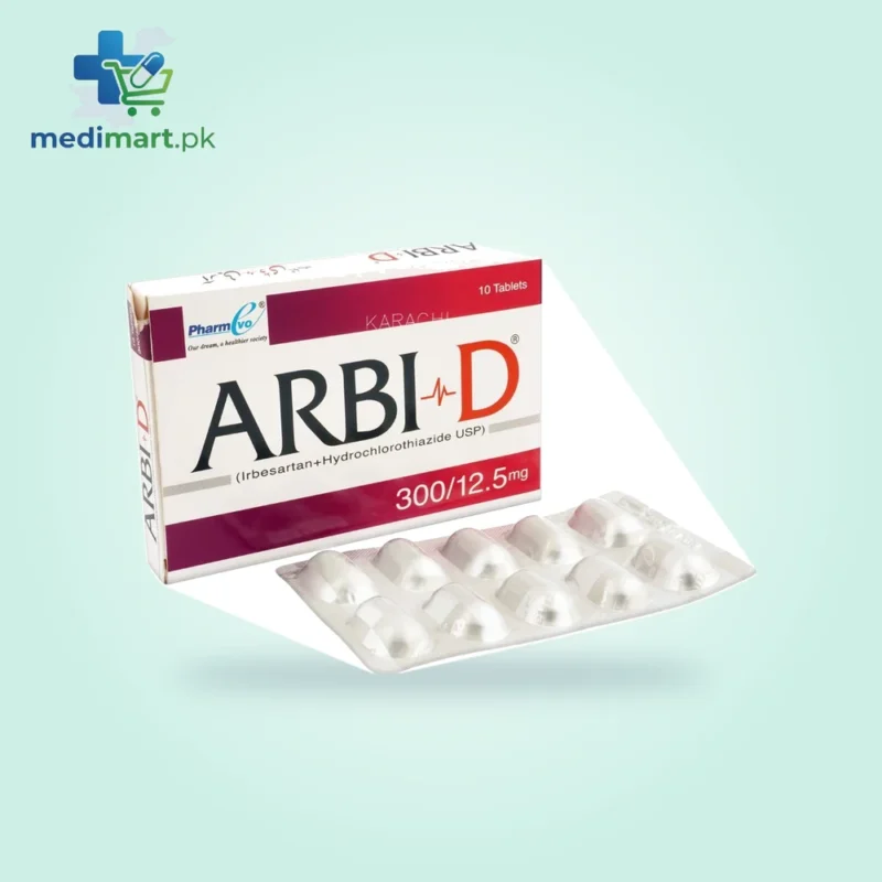 ARBI-D 300 mg / 12.5 mg Tablets