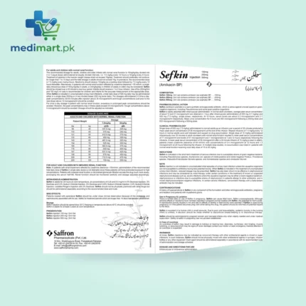 Sefkin 250mg injection